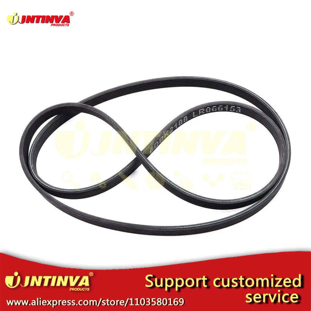 LR066153 2.0L Drive Belt for Land Rover Discovery Sport Range Rover Evoque Parts LR028851 LR028878 LR028879