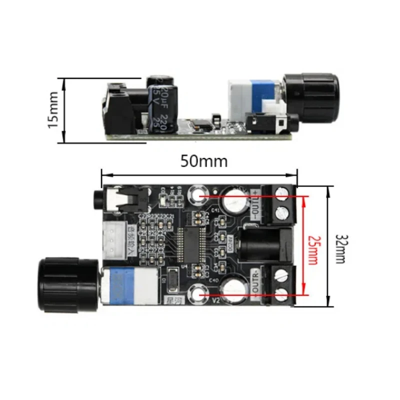 SOTAMIA TPA3110D2 미니 앰프 30Wx2 디지털 전력 증폭기 스테레오 2 채널 오디오 사운드 스피커 Amplificador Home Amp