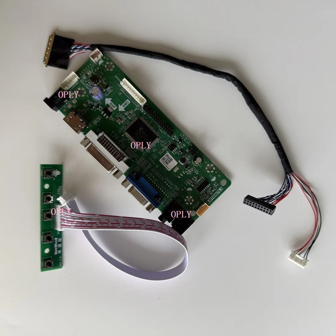 

M.NT68676 Controller Board kit HDMI-compatible DVI VGA for LP140WH4 LP140WH4-TLA1 LP140WH4-TLN1 1366X768 14" LCD Screen Monitor