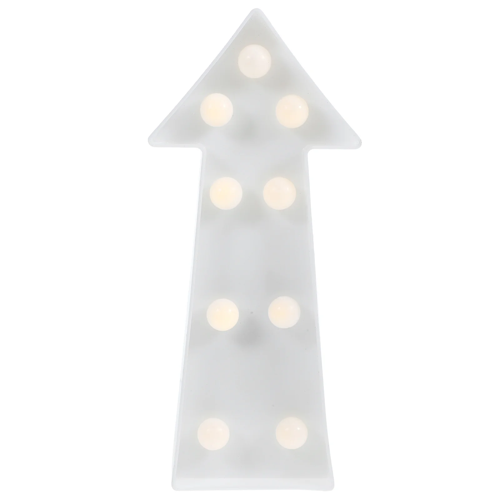 7 Leds Arrow Sign Night Light Operated Arrow Shaped Lamp for Room Home Decoration Birthday Party Christmas Lighting