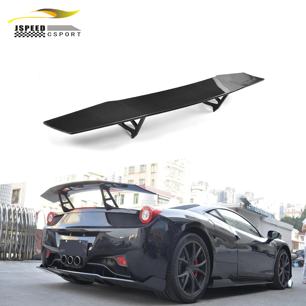 

Suitable for Four PC/SET 458 GT carbon fiber racing wing spoilers are suitable Suitable for Ferrari 458 Italian 2-door 11-13
