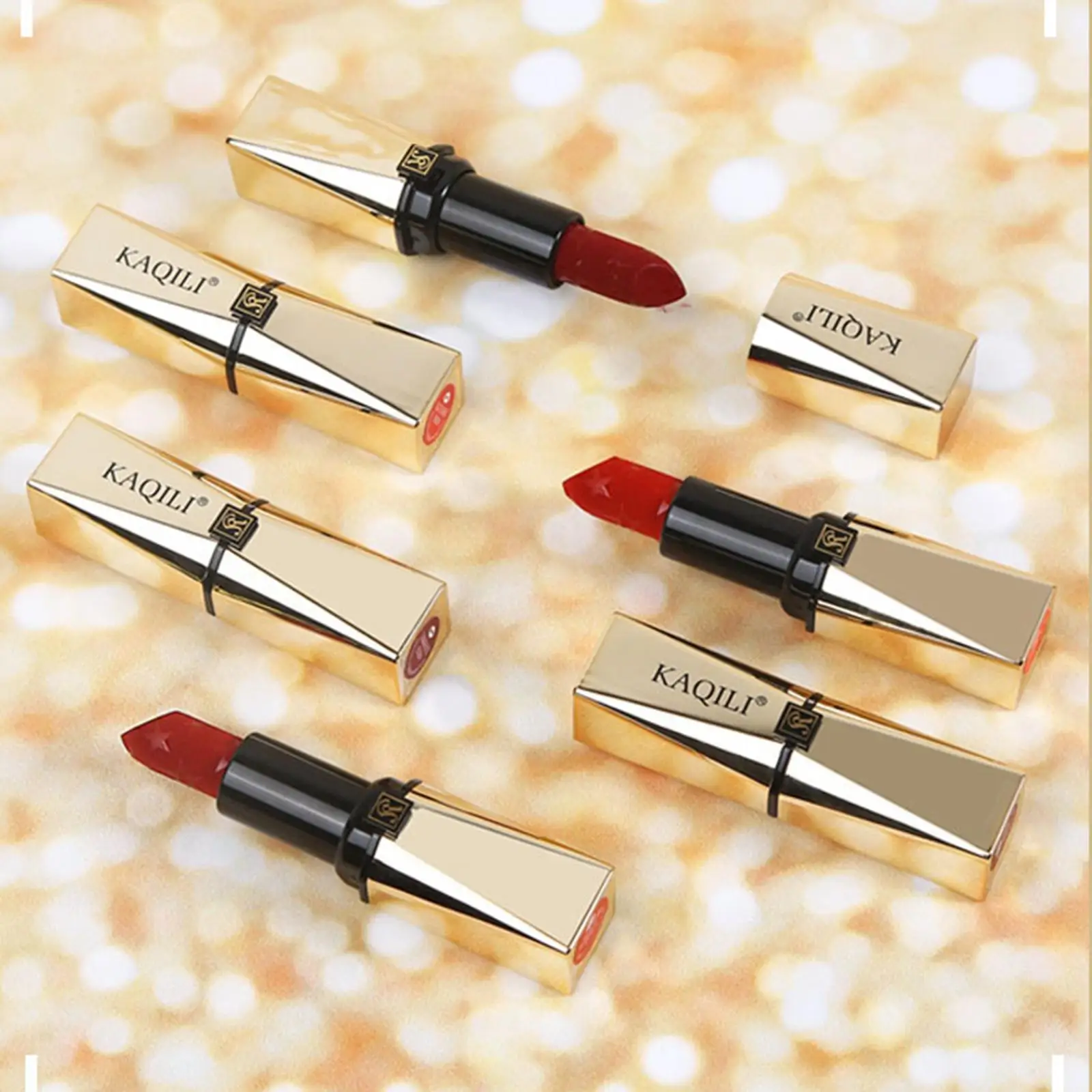 Set di rossetti e matite opache Palette nutriente in velluto impermeabile per cosmetici durevoli per il trucco dei colori per ragazze