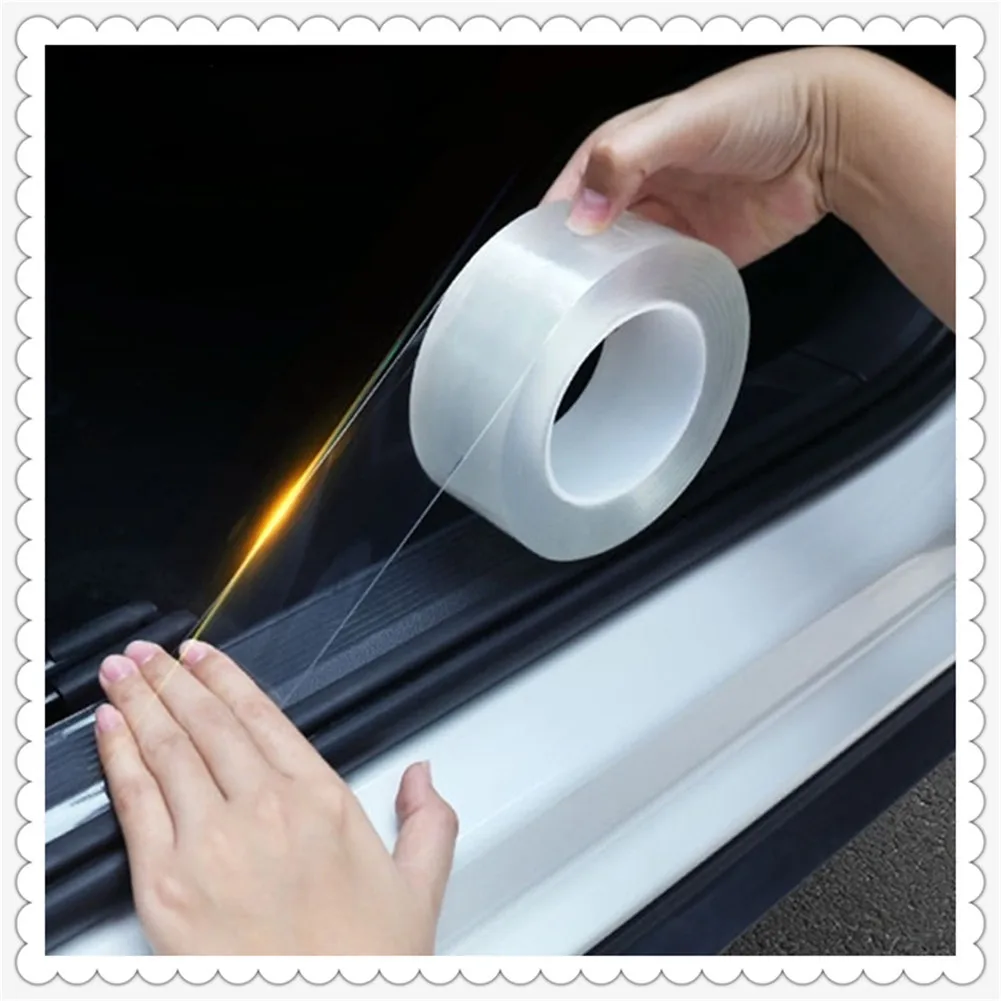 Car film Door threshold bumper Bumper sticker for Audi A4 B6 A3 A6 C5 Q7 A1 A5 A7 A8 Q5 R8 TT