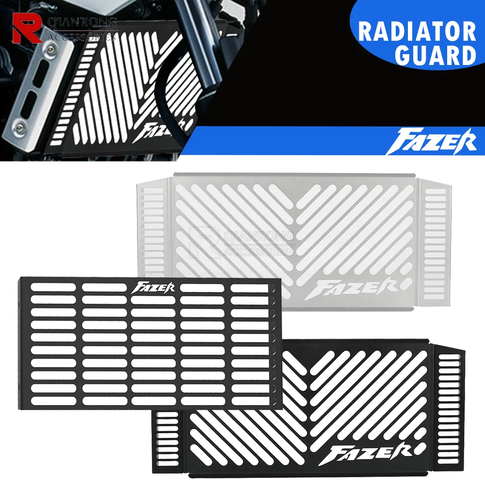 For YAMAHA FZS600 FAZER 1998~2004 2002 2003 1999 FZS 600 FAZER S Radiator Guard Grille Cover Protector Motorcycly Accessories