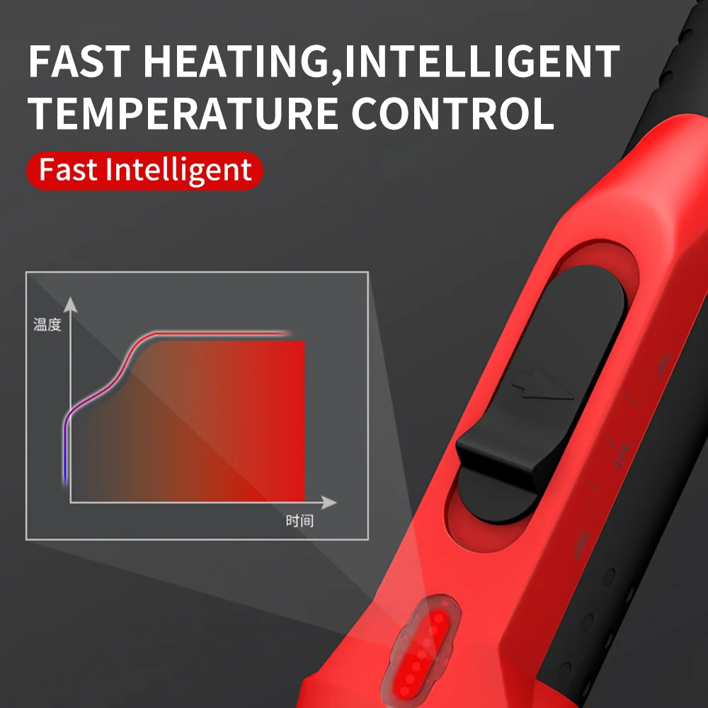 LUXIANZI 30/40/60w External Heating Electric Soldering Iron Kit Temperature Adjustable Welding Soldering Tip Repair Rework Tool