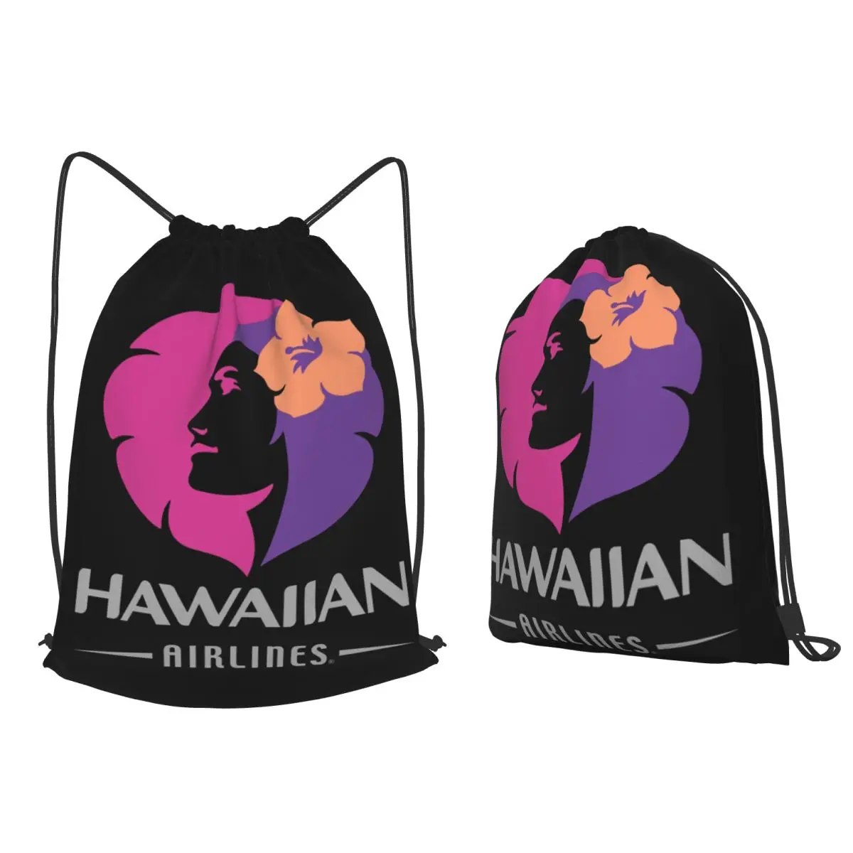 

Hawaiian Airlines Herc Travel End Of Southern Summer Sale Backpacks Portable Drawstring Bags Sports Bag Book Bags for Man Woman