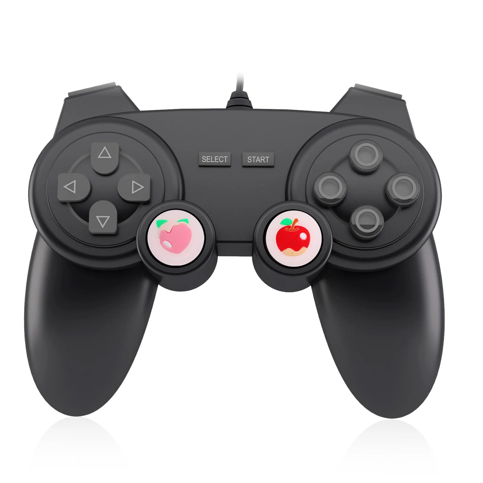 

4pcs Silicone Fruit Design Joystick Protective Caps Thumb Grip Cover For Game Machine Controller Stick Wear Resistant Zero