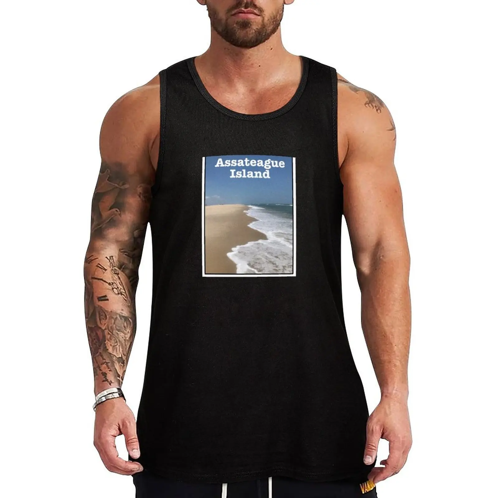 Assateague Island Tank Top Training Tank Top Lightweight Moisture Wicking Fabric