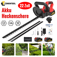 CONENTOOL 22 Inch Electric Hedge Trimmer 56cm Cordless Lawn Mower Landscaping Hedge Pruner Garden Tools For Makita 18V Battery