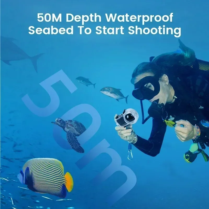 

Чехол для дайвинга для Insta360 X3, водонепроницаемый чехол для корпуса, защита для подводной воды, полностью невидимый корпус для дайвинга, аксессуары для камеры