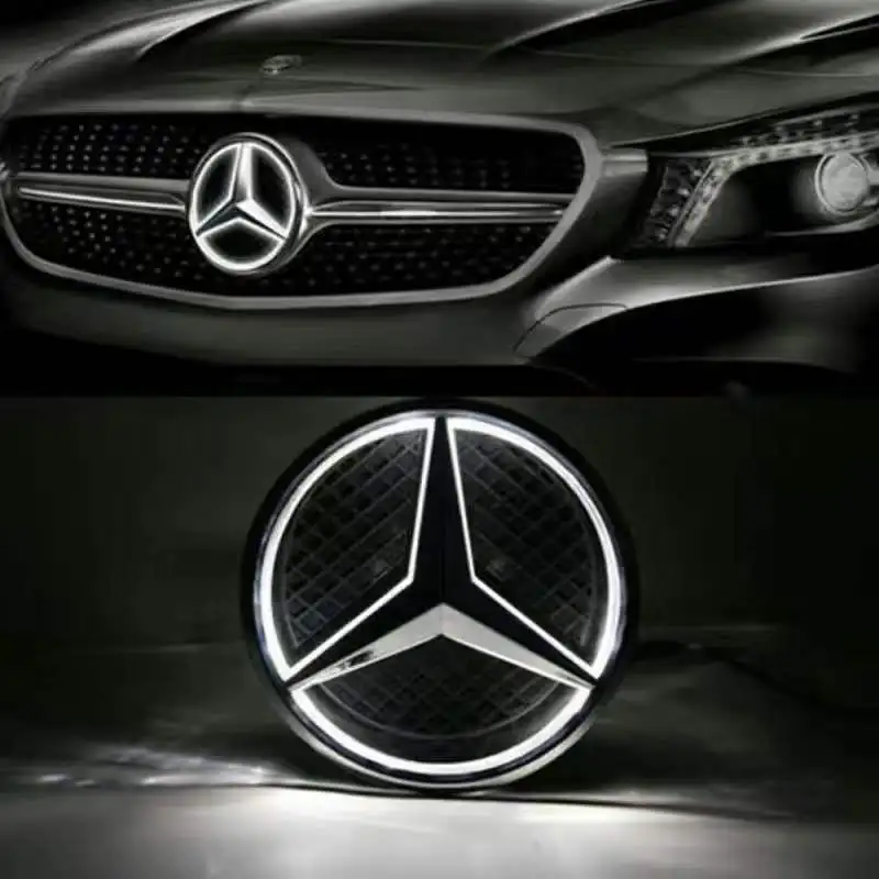 

Car Grille Emblem Star Badge, Front Grille Logo for Mercedes Benz W204 W205 X253 X156 W176 W177 W167 W246 W117 X167, Accessories