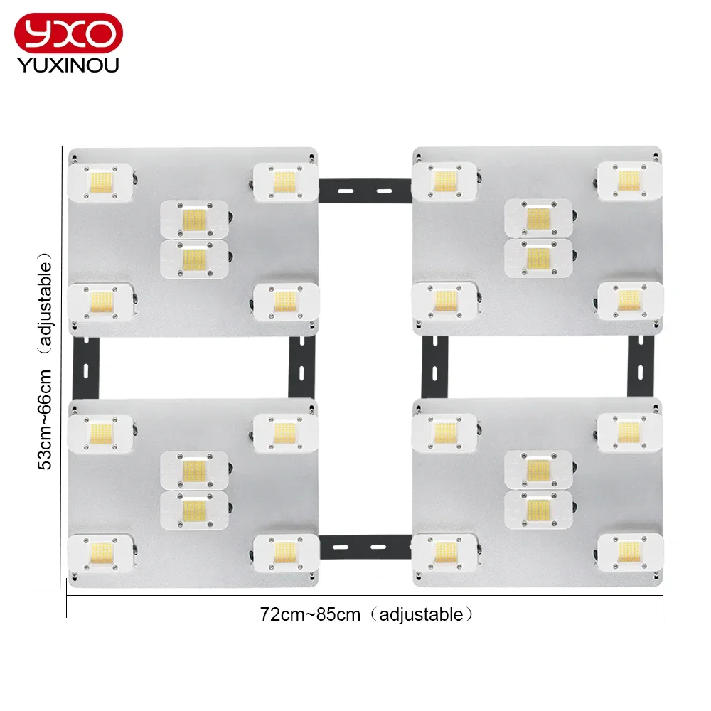 600W 1000W Sam-ng Quantum YXO LED 성장 빛 LM283B + 온실 실내 식물 묘목 성장 꽃에 대 한 전체 스펙트럼 식물 램프