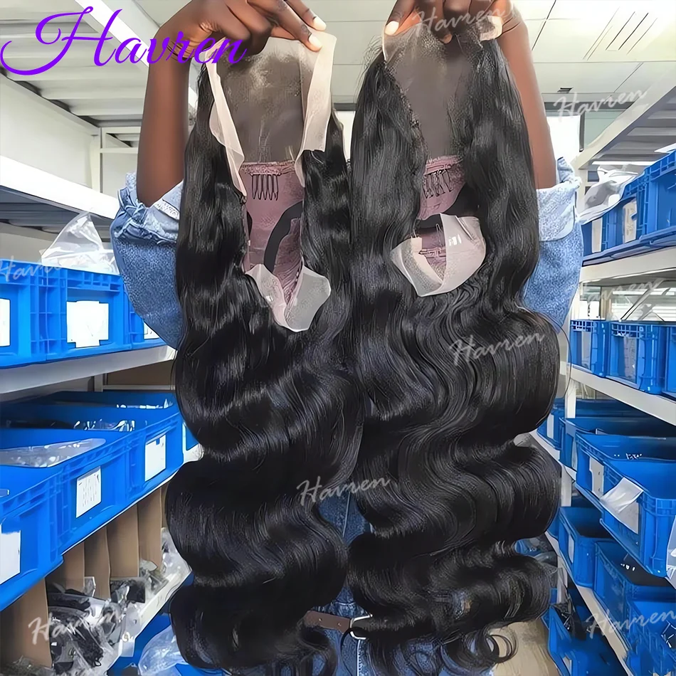 30 36 بوصة خصلات الشعر المستعار الإنسان 13X6 Hd الدانتيل أمامي الجسم موجة شعر مستعار 13X4 الدانتيل الجبهة شعر مستعار منزوع مسبقًا 100% البرازيلي الطبيعي للنساء