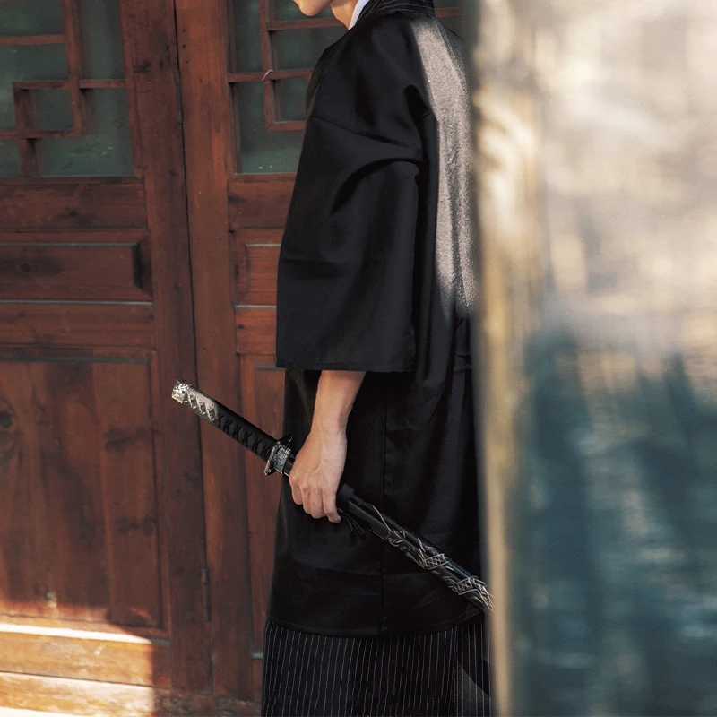 Haori Samouraï Traditionnel Homme – Kimono – photo 7