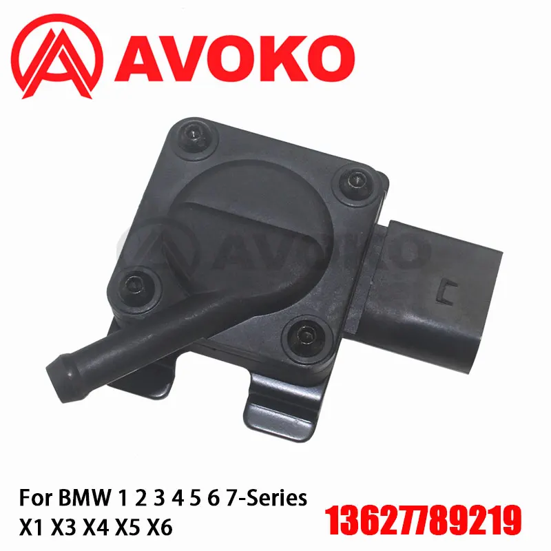 Exhaust Pressure Sensor For BMW 1 2 3 4 5 6 7-Series X1 X3 X4 X5 X6 E53 E60 E90 E88 F10 F11 F20 F30 F80 F21 Mini R56 13627789219