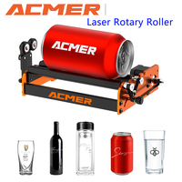 ACMER M2 Laser Rotary Roller Laser Engraver Y-axis Rotary Roller For Laser Cutting Machines Engraving Cylindrical Objects Cans