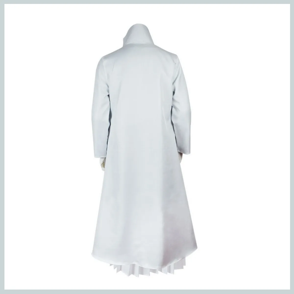 Bleach Anime Cosplay Traje para homens, Shinigami Aizen Sousuke, Gotei 13 Captain Wig, capa branca, traje Kendo japonês, terno de Halloween