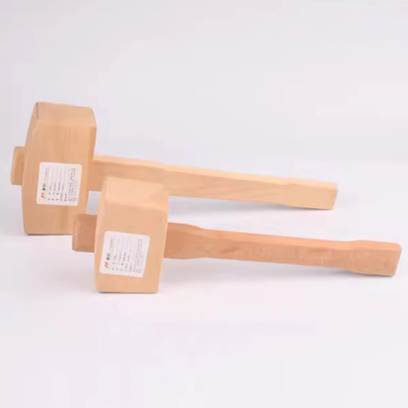 Solid Wood Hammer Woodworking Professional Work Construction Hand Tools Small Beech Handmade DIY Hammer Carpenter Hammers