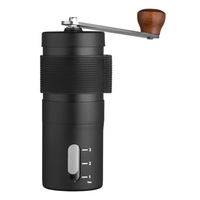 Adjustable Manual Coffee Grinder - Portable Stainless Steel Hand Grinder With Internal Settings, Ideal For Home Gift