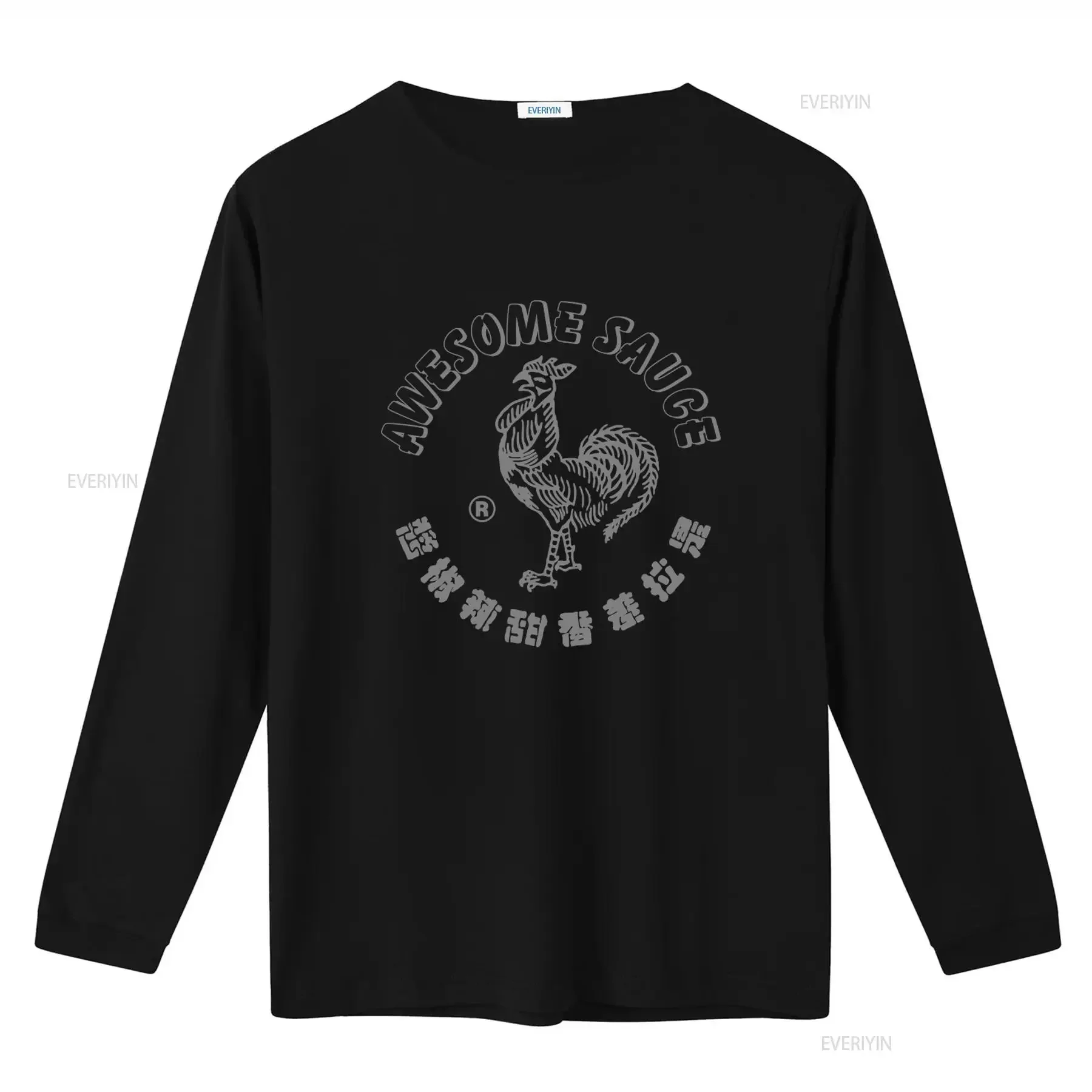 Tuong Ot Sriracha Brand Mens Awesome Sauce Rooster Funny T Shirt New L vintage Washed Soft Versatile Casual designer clothes