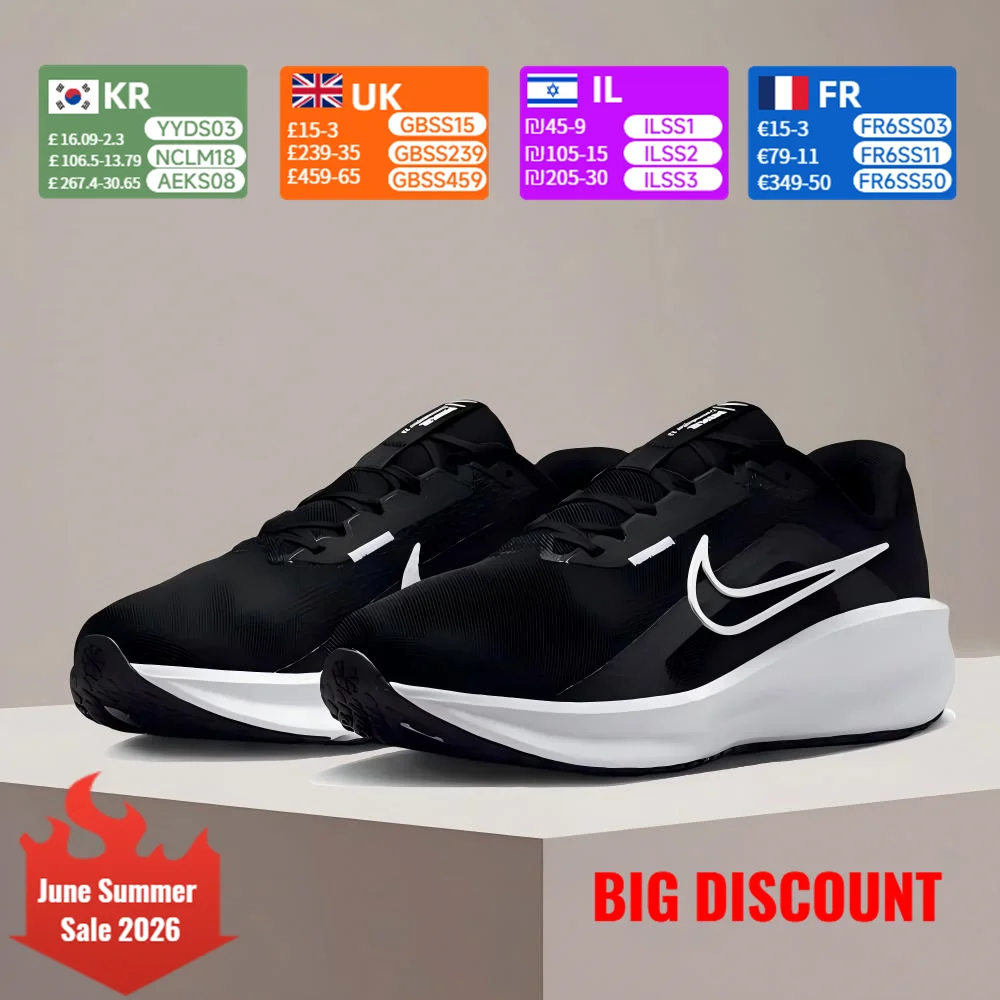 Nike Downshifter 13 Zapatillas para correr para hombre, antideslizantes y duraderas, amortiguación cómoda, elegantes y versátiles FJ1284-001