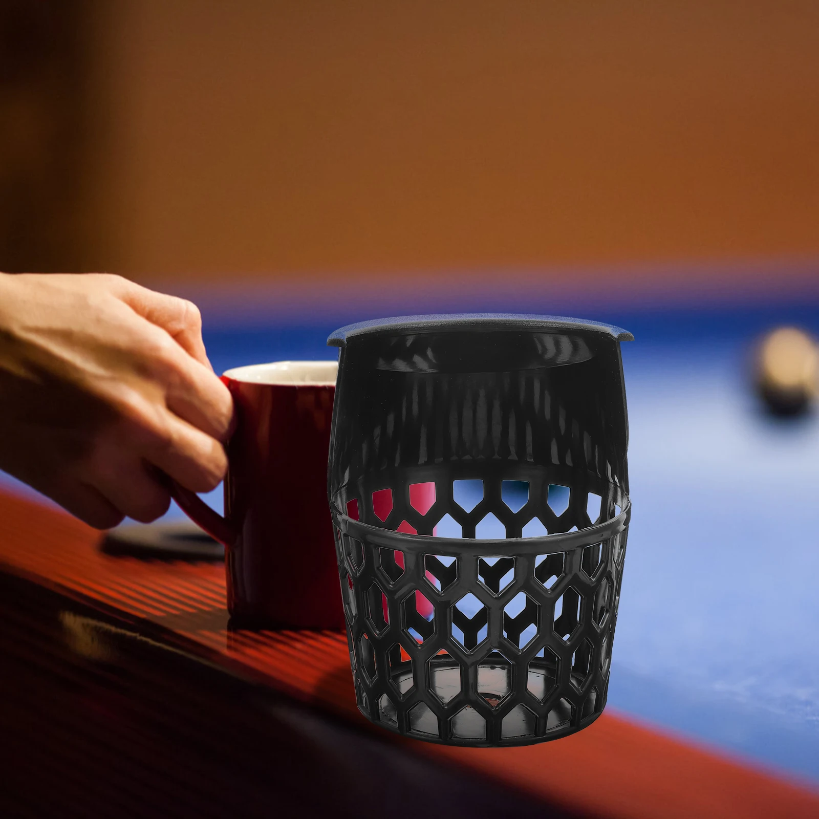 

Storage Basket Billiard Baskets for Pool Table Billards Autumn Catching Black Ball