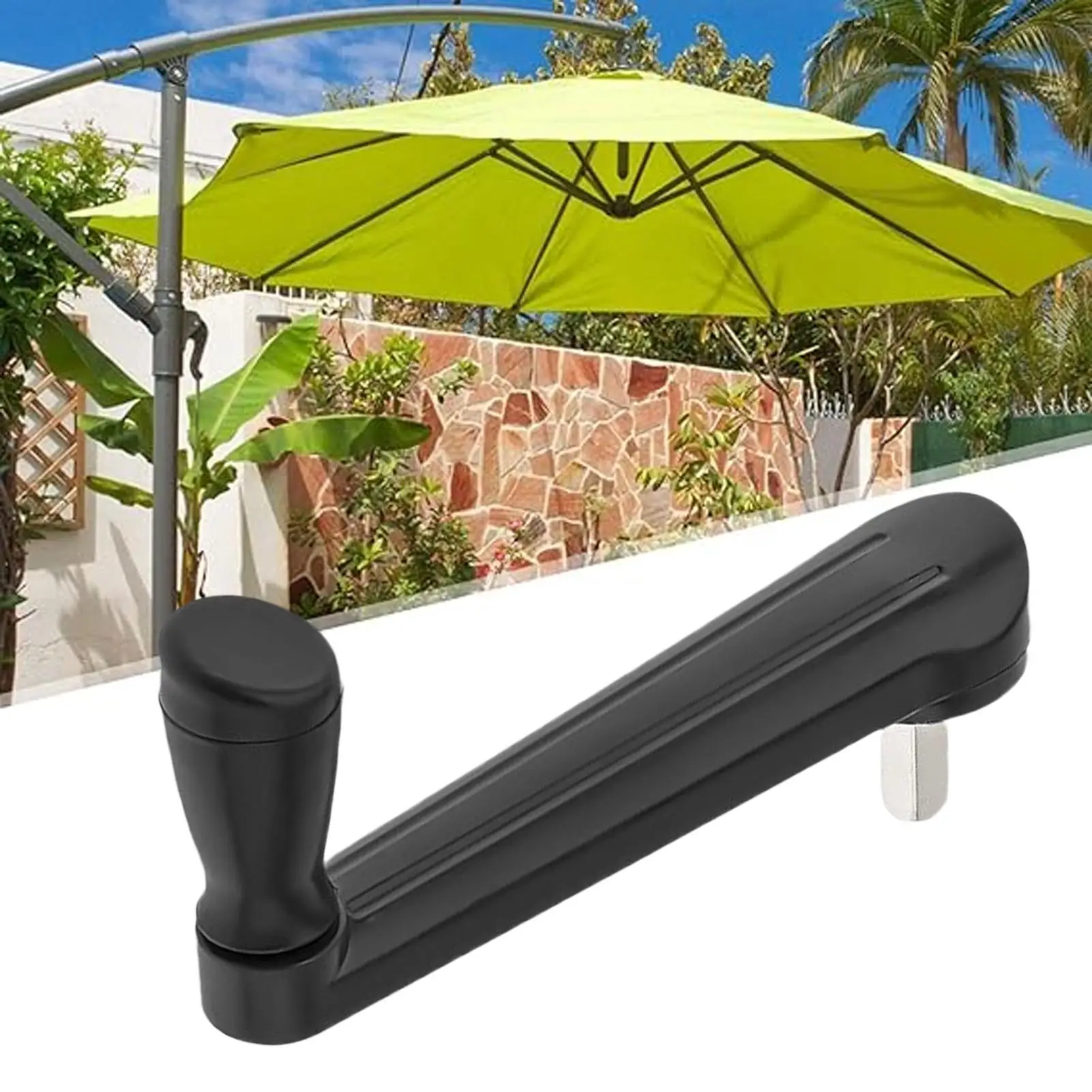 Patio Umbrella Parts Table Canopy Crank Handle Adjustable Compact Canopy Accessories Replacing Crank Handle for Patio Yard Park