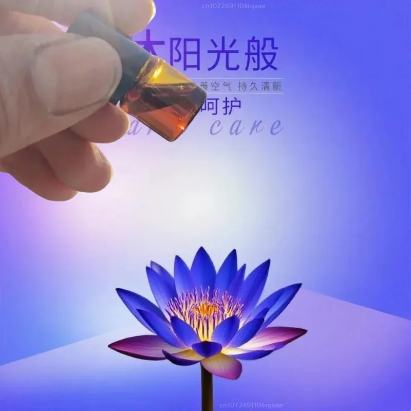 زيت اللوتس الأزرق النقي العضوي الفاخر للنوم العميق وتخفيف التوتر |   العناية بالبشرة الطبيعية للتأمل/العطور/صنع البخور