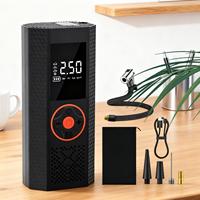 Electric Air Pump Rechargeable Cordless Tool Kit Tire Inflator Portable Air Compressor For Motorcycle Bike Vehicle Electric