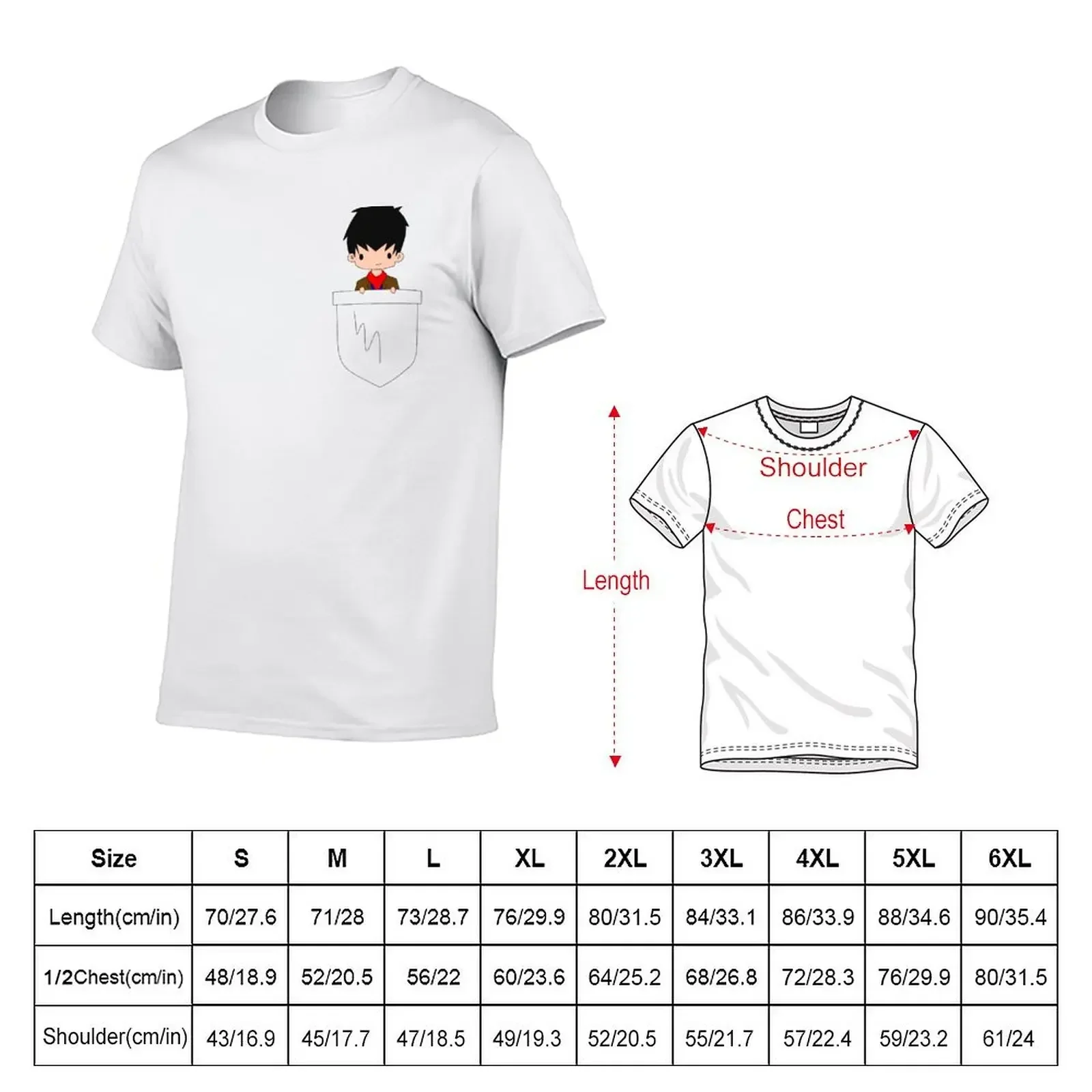 Pocket Merlin! T-Shirt oversized graphic tee Short sleeve tee men t shirts high quality