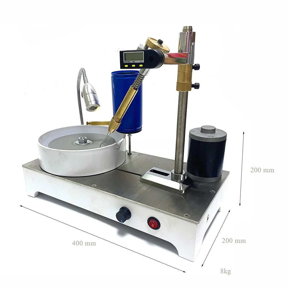 Lapidary Machine Gem Faceting Machine 180W 2800RPM Jade Grinding Polishing Machine Rock Polisher Jewel Angle Polisher - view 2
