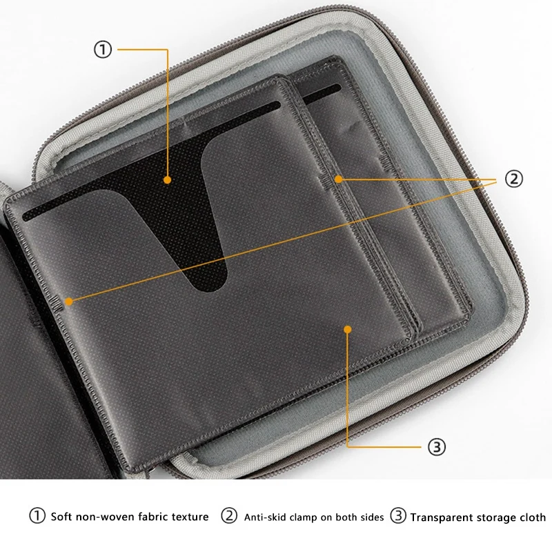 Bestsale-BOONA CD Disc Case Car Home DVD Disc Storage Bag For PS4 Game Disc Storage Bag (32 Pieces)