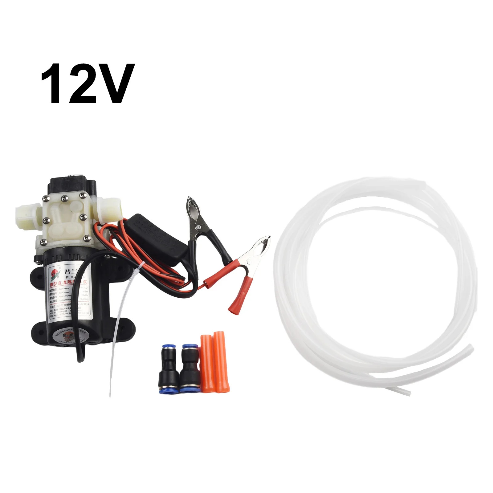 Efficient Oil Change Pump, 12V Electric Pump, Reliable Performance, Perfect for Pumping Diesel, Hydraulic Oil, and More