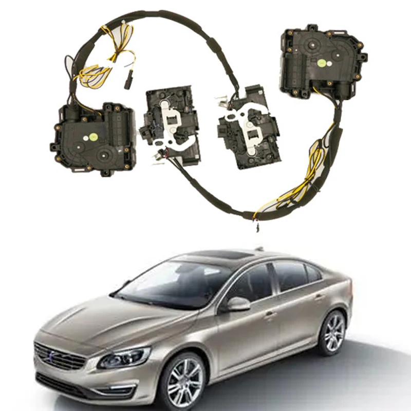 For VOLVO S60L 2017+ Electric suction door Automobile refitted automatic locks Car accessories Intelligence Soft Close