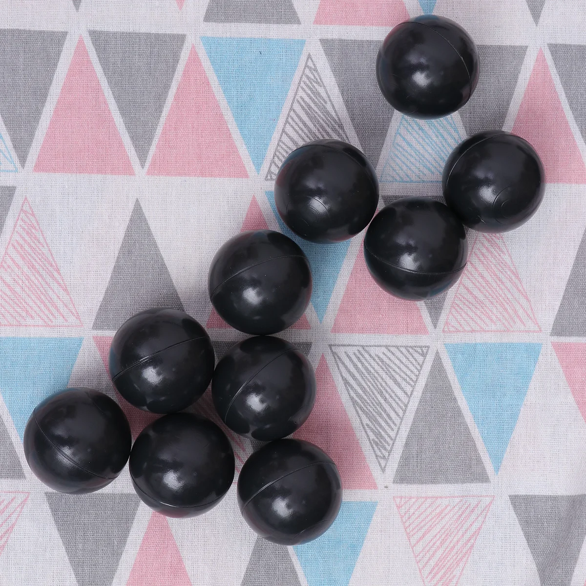 Boules en plastique sûres et Non toxiques, 50 pièces, parfaites pour les enfants, maison de jeu, piscine, tente, stylo sans bords rugueux, jouet pour enfants