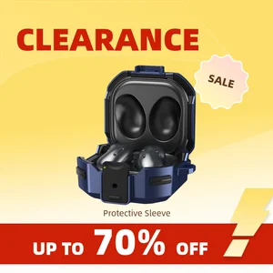 Clearance_Mechanical Switch Protective Case Cover For Samsung Galaxy Buds 2 Live Pro / Pro 2 Earphone Lock Protective Sheath wit