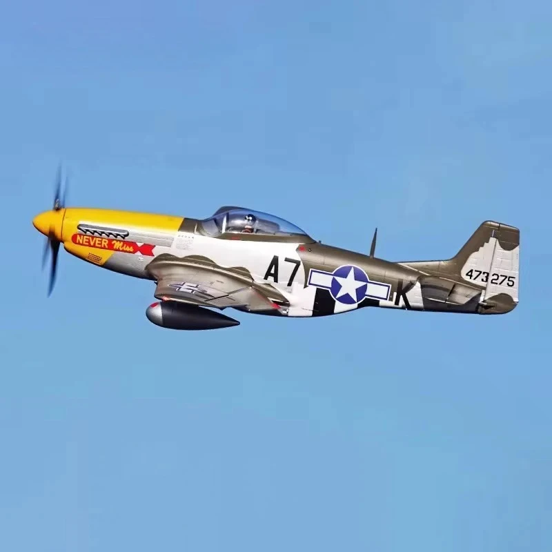 Fms 1500mm Wingspan P-51d Mustang Wwii Classic Propeller Bomber Assembled Fixed Wing Model Aircraft Training Aircraft