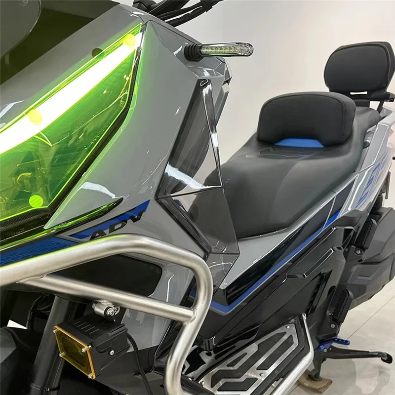 

NEW-Side Fixed Wing Leg Fairing Shield Air Deflector Side Wind Deflector For Zontes 368G ZT 368 G Motorcycle Accessories Grey