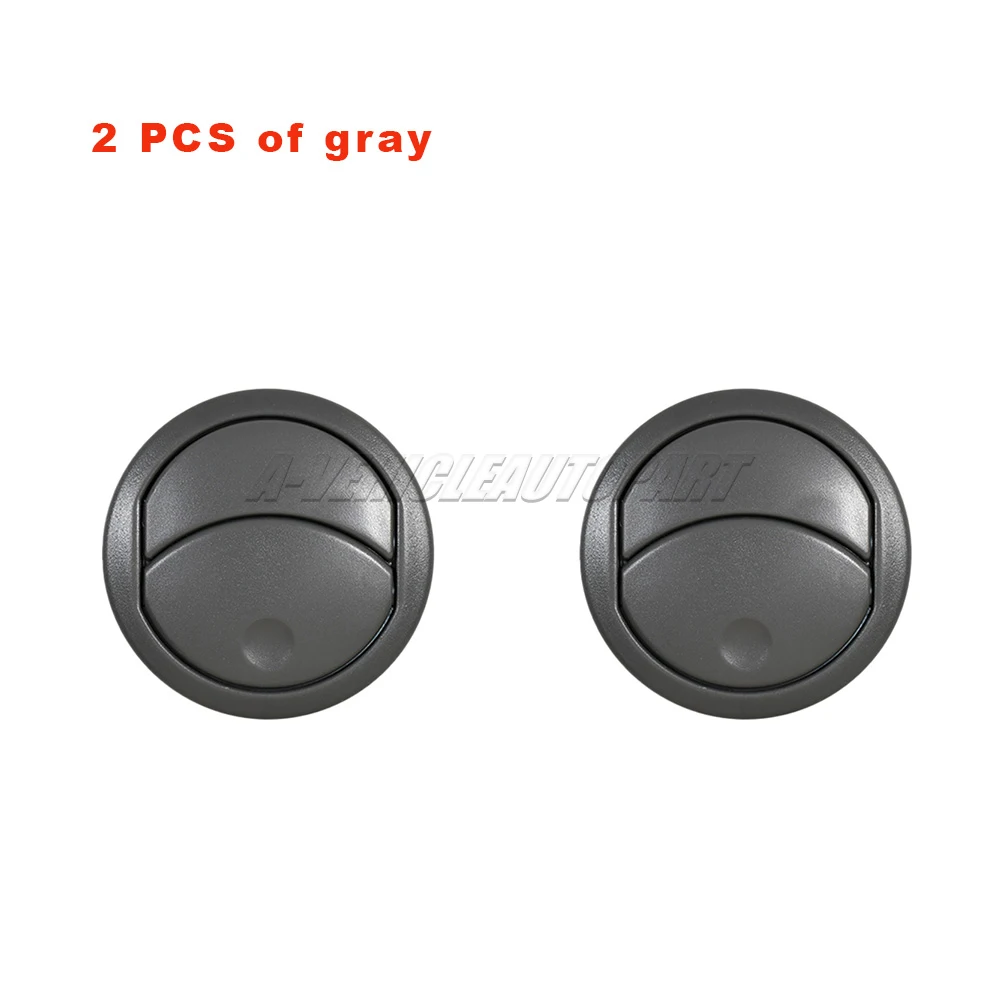 735442827 735362554 グレーダッシュボードエアベント交換グリル車フィアットパンダ MK2 169 2003-2012 AC エアディフューザーノズルトリム