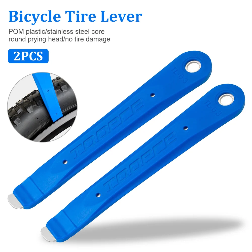 

2Pcs Portable Bike Tire Lever Repair Tool Removal Changing Tool Stainless Steel Bicycle Tire Removal Tools For MTB Mountain Bike