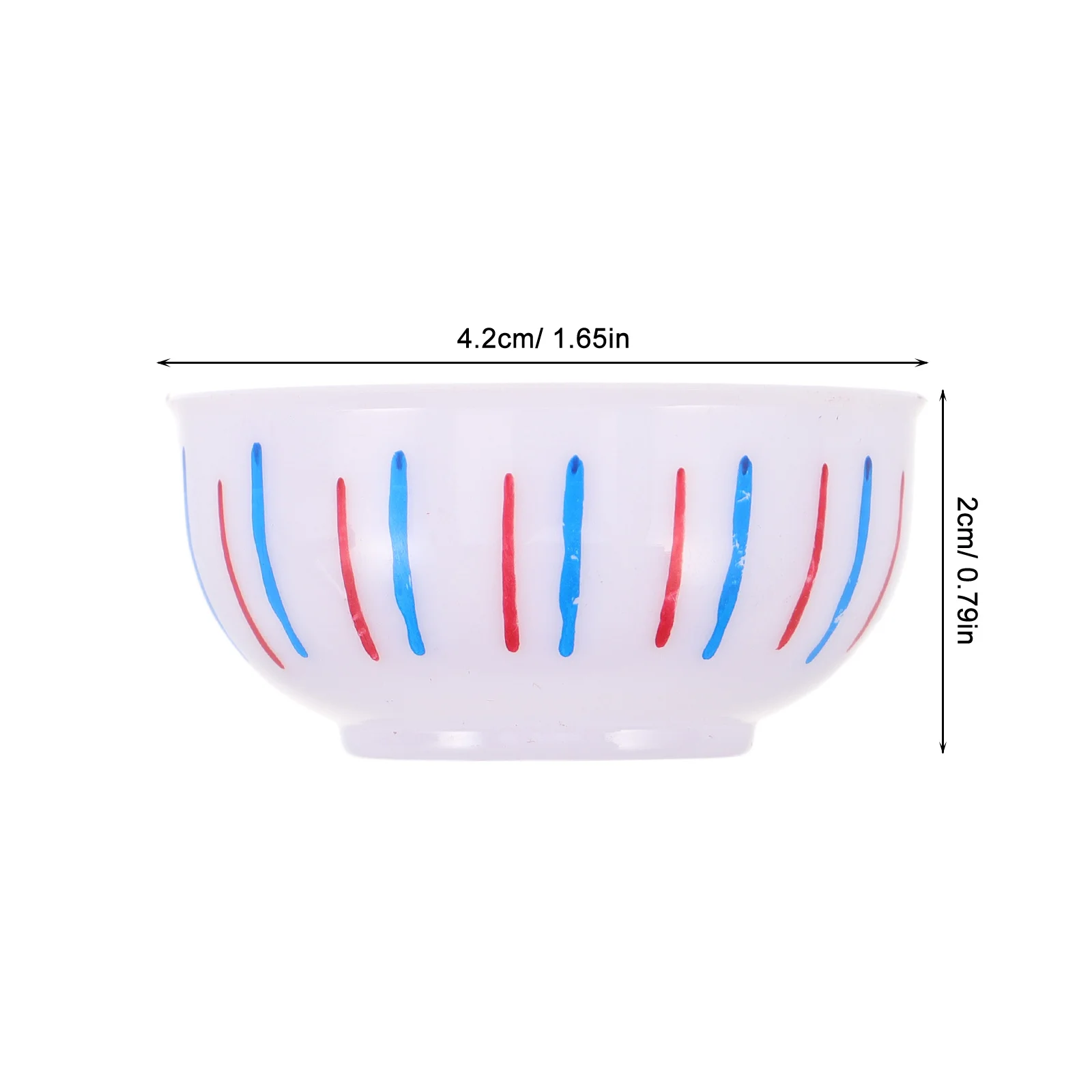 20 stuks miniatuur ramen kommen realistische plastic keuken speelset accessoires voor poppenhuis decoratieve micro decoratie