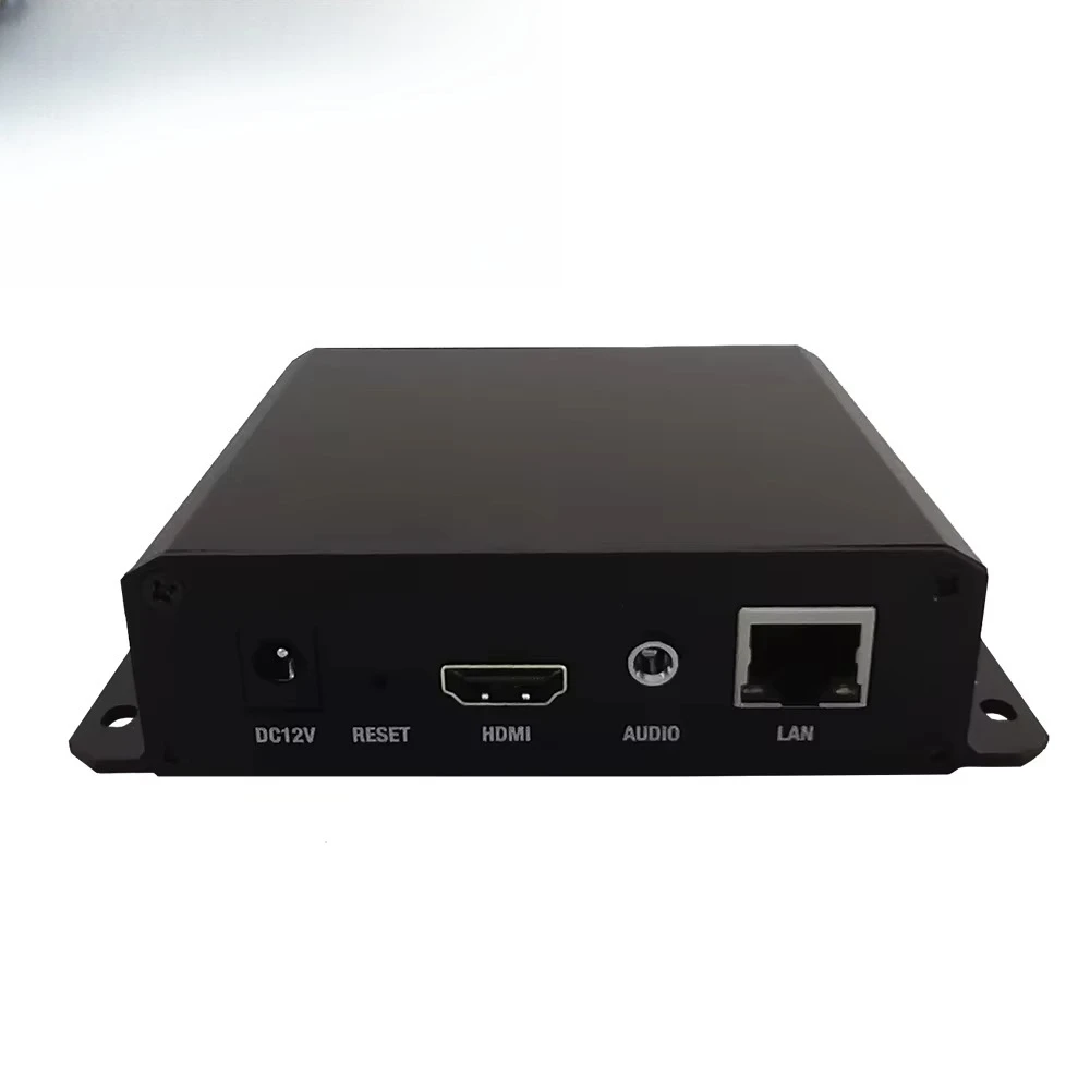 H265 H264 Single Channel Tv Signal Conversion Hd Mi Input Ip Output 4k30 Hd Ring Out Audio/Video Encoder   to Ip   Encoder