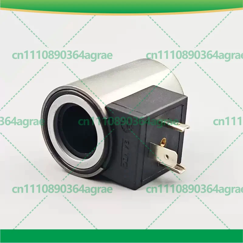 All‑Copper Solenoid Valve Coil Inner Hole 19 Outer Ring 23 Height 50 OD37 DC12V DC24V 770‑212 770‑224 Power Tools Accessory