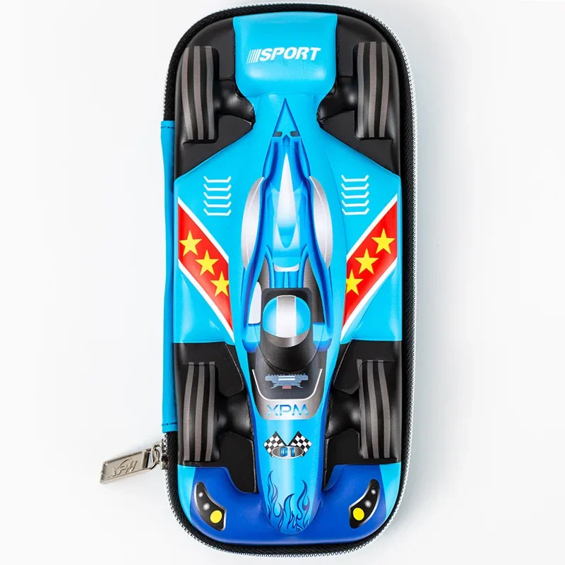 Imagem -06 - Super Legal 3d Racing Carro Lápis Cases à Prova Deva Água Eva Bolsa de Lápis Titular Presente para o Menino Estudante Papelaria Alta Qualidade