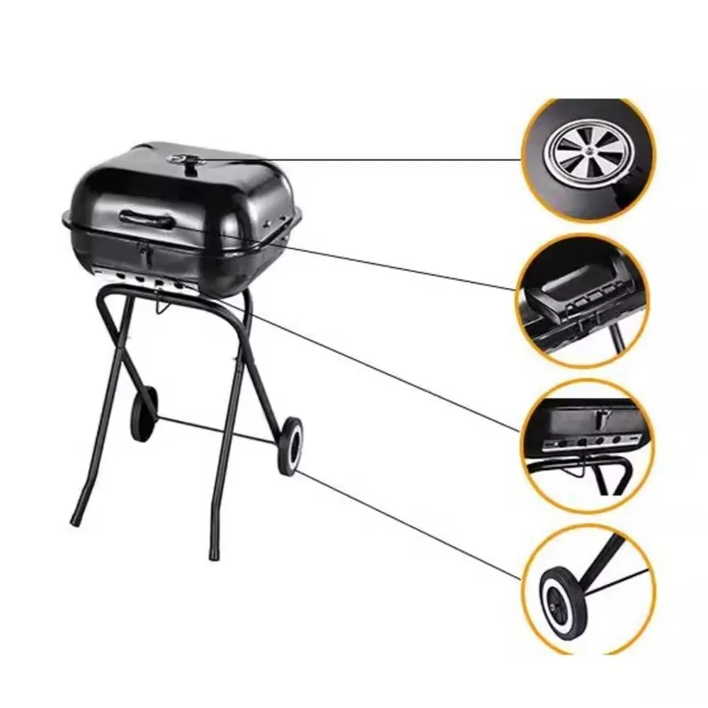 Portable American Garden Camp Professional Grill
