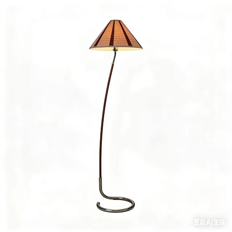 Medieval living room floor lamp sunset atmosphere lamp bedroom bedside designer retro sofa vertical desk lamp