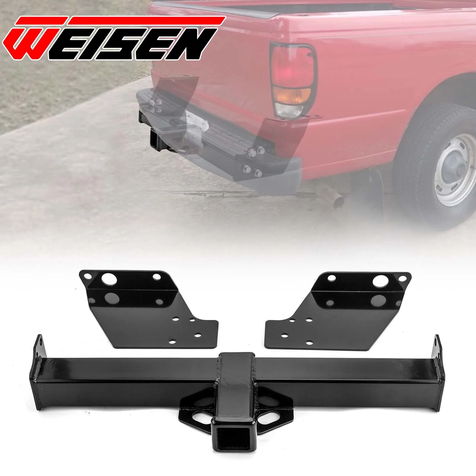 

Rear Class 3 Trailer Hitch 2" Receiver for 1983-2011 Ford Ranger Mazda B2300 B3000 B4000 Car Accessories