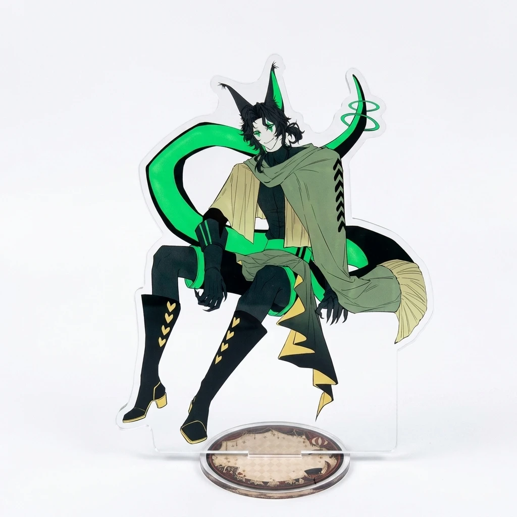 The Freak Circus Acrylic Stand Figure Halloween Witch Jester Cosplay Model Plate Desk Decor Toy Fans Gift Keychain Collectible