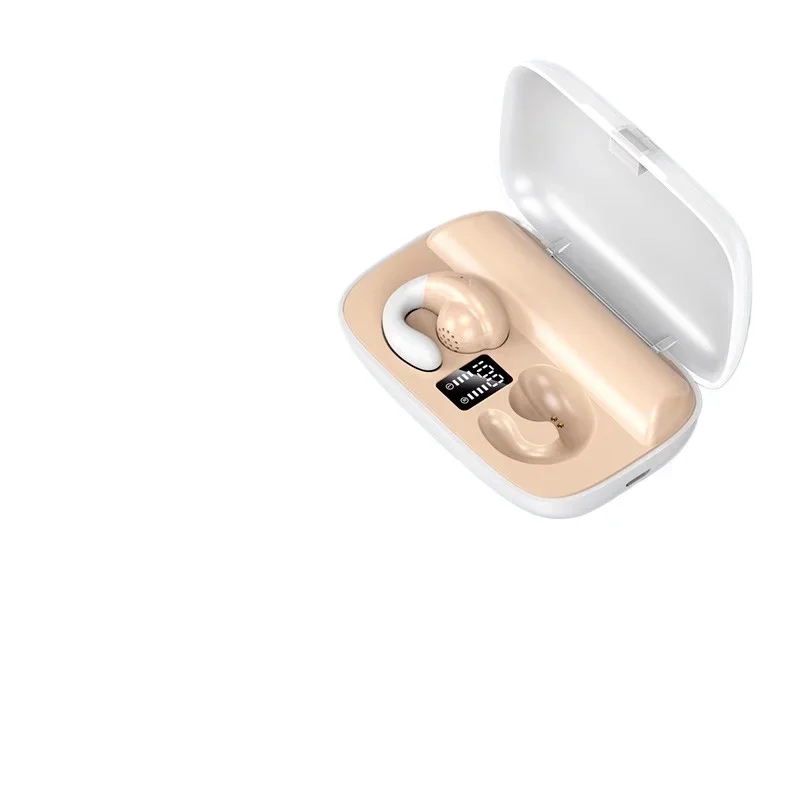 

*Clip-ear wireless bluetooth headset bone conduction not in the ear high sound quality long battery life sports