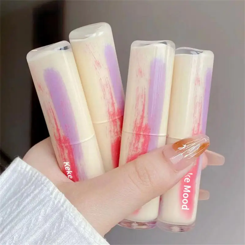 /3pcs Spiegel Lip gloss wasserdicht und schweiß beständig 4 Farbcodes Glas Lippen glasur glatte Wasser glanz Lip glasur feuchtigkeit spendend